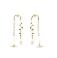 Orecchini Lineargent Donna in Argento Perla 18165-A - 18165-A